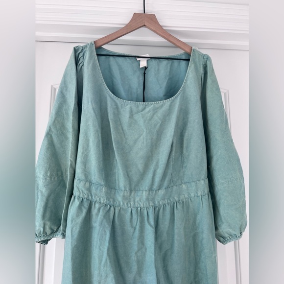 ☀️Ava & Viv Blue Ruffe Dress☀️ - Picture 5 of 11